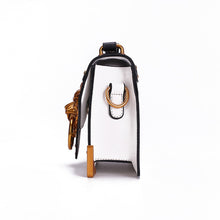 Load image into Gallery viewer, New Metal Lion Head Mini Small Square Pack Bag
