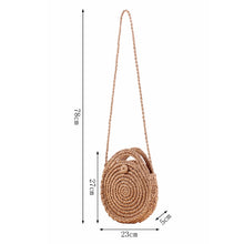 Load image into Gallery viewer, Summer Casual Rattan Bag