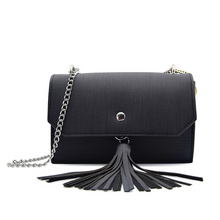 Load image into Gallery viewer, Women For Winter Leather Tassel Bag