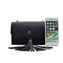 Load image into Gallery viewer, Women For Winter Leather Tassel Bag