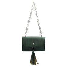 Load image into Gallery viewer, Women For Winter Leather Tassel Bag