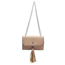 Load image into Gallery viewer, Women For Winter Leather Tassel Bag