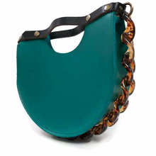 Load image into Gallery viewer, New Tote Bag Acrylic Chains Strap Semicircle Bag